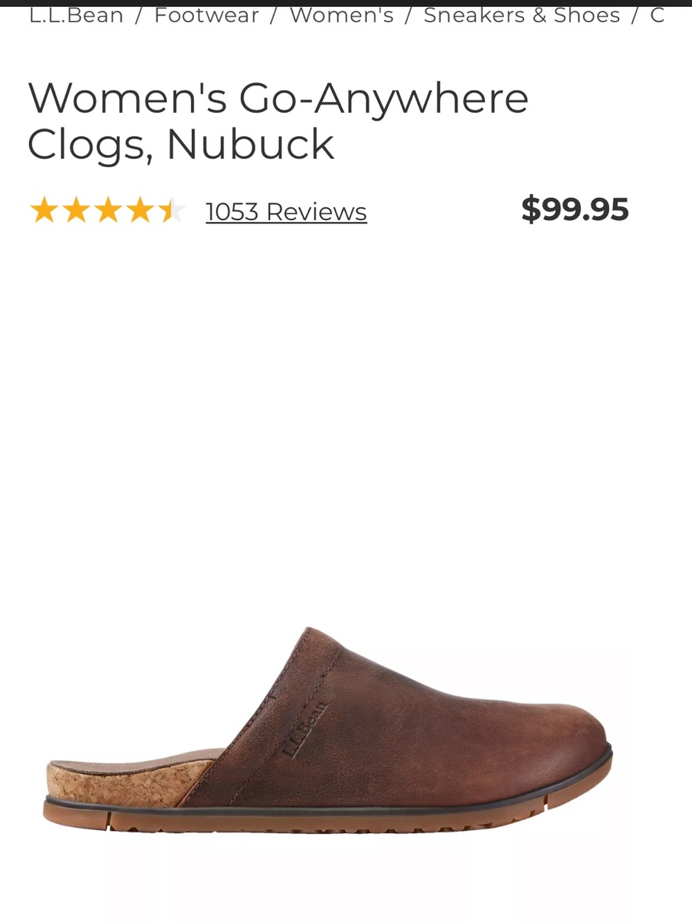 LL Bean Go Anywhere Clogs W8 - Picture 7 of 9